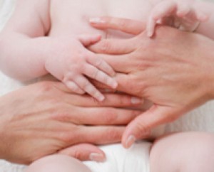 Исцеление колик у новорожденных малышей